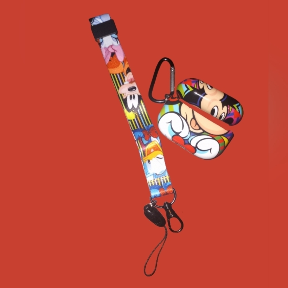 Disney Airpods Pro Case with lanyard